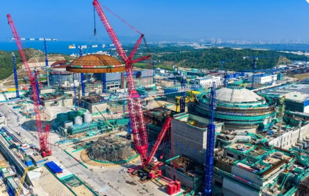 “華龍一號”外殼穹頂施工實現“打包發貨”