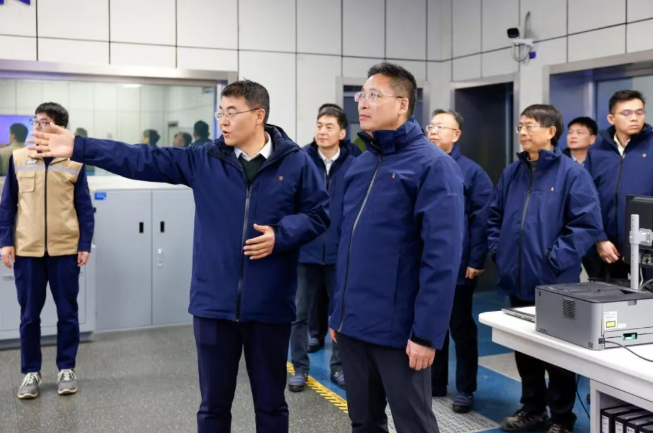 國(guó)家電投集團(tuán)徐樹彪到國(guó)核示范調(diào)研