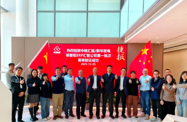 核智樞ERP首批提前10天上線成功