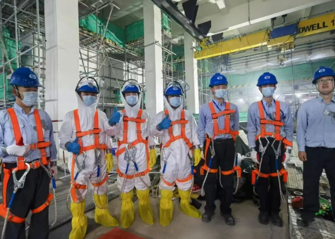 中核環保產業福建分公司海南項目部3RFT001FI濾芯首換告捷